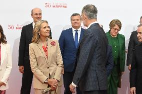 King Felipe At Mapfre Foundation 50th Anniversary - Madrid