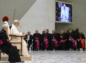 Pope Leo XIV Meets Priests of the Diocese of Rome - Vatican