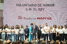 King Felipe At Mapfre Foundation 50th Anniversary - Madrid