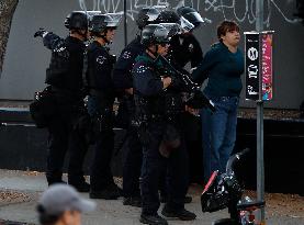 Ice Immigration Raid Protest - LA