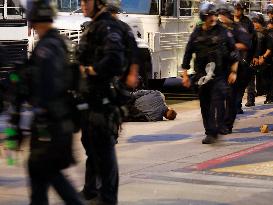 Ice Immigration Raid Protest - LA