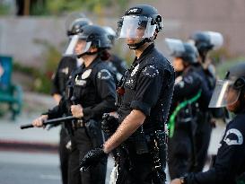 Ice Immigration Raid Protest - LA
