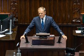 Vote of Confidence to Polish Government - Warsaw