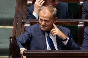 Vote of Confidence to Polish Government - Warsaw
