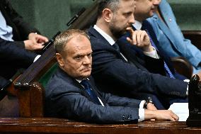 Vote of Confidence to Polish Government - Warsaw