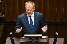 Vote of Confidence to Polish Government - Warsaw