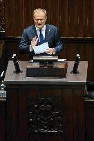 Vote of Confidence to Polish Government - Warsaw