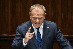 Vote of Confidence to Polish Government - Warsaw