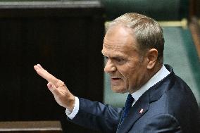 Vote of Confidence to Polish Government - Warsaw