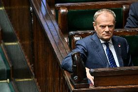 Vote of Confidence to Polish Government - Warsaw