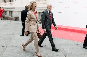 King Felipe At Mapfre Foundation 50th Anniversary - Madrid