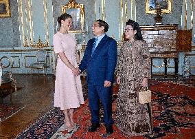 CROWN PRINCESS RECEIVES VIETNAM'S PRIME MINISTER