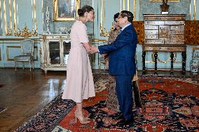 CROWN PRINCESS RECEIVES VIETNAM'S PRIME MINISTER