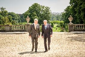 Filip of Belgium Honors Eddy Merckx's 80th Birthday - Brussels
