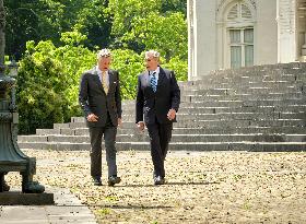 Filip of Belgium Honors Eddy Merckx's 80th Birthday - Brussels