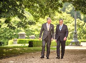 Filip of Belgium Honors Eddy Merckx's 80th Birthday - Brussels