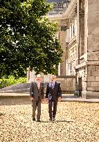 Filip of Belgium Honors Eddy Merckx's 80th Birthday - Brussels