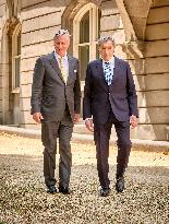 Filip of Belgium Honors Eddy Merckx's 80th Birthday - Brussels