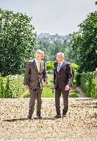 Filip of Belgium Honors Eddy Merckx's 80th Birthday - Brussels