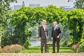 Filip of Belgium Honors Eddy Merckx's 80th Birthday - Brussels