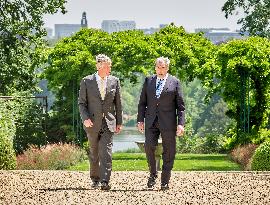 Filip of Belgium Honors Eddy Merckx's 80th Birthday - Brussels