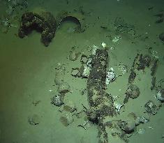 Deepest wreck in French waters