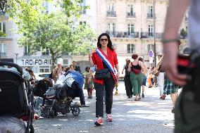 Homeless Gather to Demand Accommodation - Paris