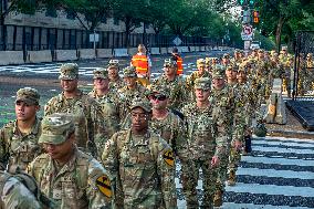 Preparations for US Army 250th Celebration - Washington
