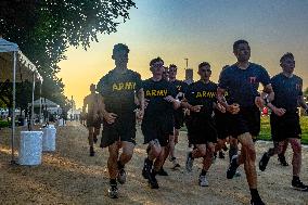 Preparations for US Army 250th Celebration - Washington