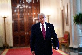 Donald Trump Bill Signing Ceremony - Washington