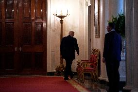 Donald Trump Bill Signing Ceremony - Washington