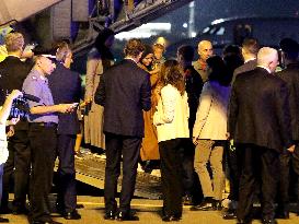 Humanitarian Flight Arrives from Gaza - Milan