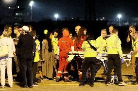 Humanitarian Flight Arrives from Gaza - Milan