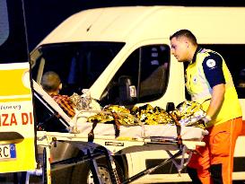 Humanitarian Flight Arrives from Gaza - Milan