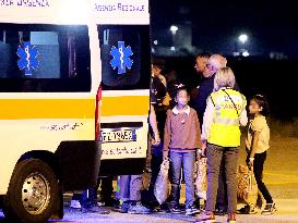 Humanitarian Flight Arrives from Gaza - Milan