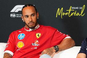 MOTORI - Formula 1 - Pirelli Grand Prix du Canada 2025 - Press Conference