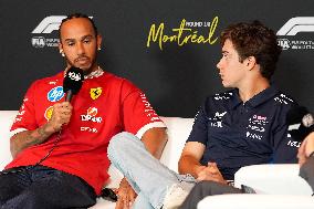 MOTORI - Formula 1 - Pirelli Grand Prix du Canada 2025 - Press Conference