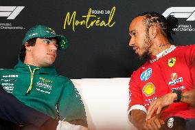 MOTORI - Formula 1 - Pirelli Grand Prix du Canada 2025 - Press Conference