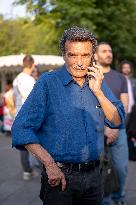 Rima Hassan at the Place de la Republique - Paris AJ