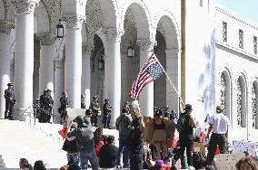 Immigration raid protests