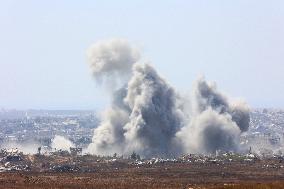 Gaza Conflict Updates on Israeli Strikes - Gaza