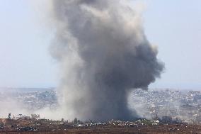 Gaza Conflict Updates on Israeli Strikes - Gaza