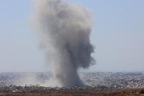 Gaza Conflict Updates on Israeli Strikes - Gaza