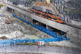 First Rail Baltica platform opens in Tallinn