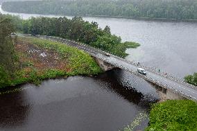 The Sindi-Lodja bridge