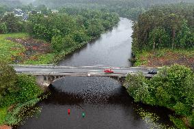 The Sindi-Lodja bridge