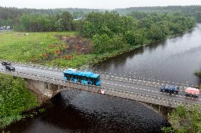 The Sindi-Lodja bridge