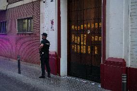 Europa Press - Protest Against Sanchez at PSOE HQ - Madrid