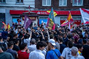 Europa Press - Protest Against Sanchez at PSOE HQ - Madrid
