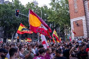 Europa Press - Protest Against Sanchez at PSOE HQ - Madrid